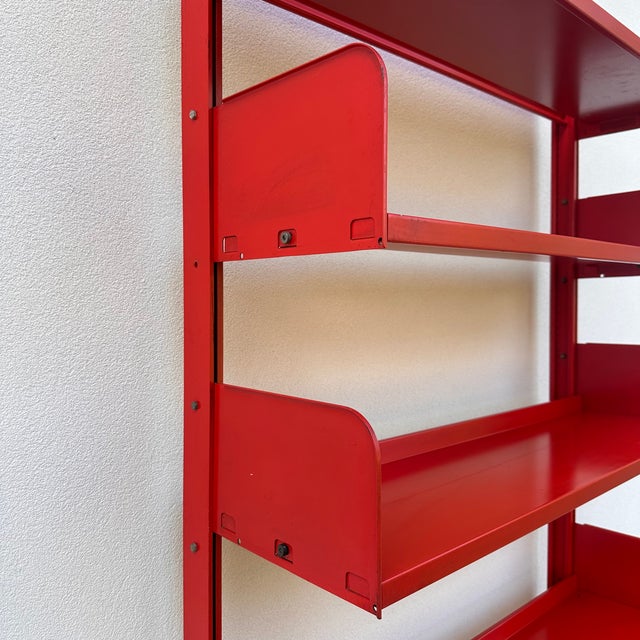 Vintage Bookcase by Lips Vago, 1968 For Sale - Image 9 of 12