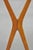Vintage Fratelli Reguitti Italian X-Form Beech Wood Gentleman's Clothing Valet For Sale - Image 10 of 17