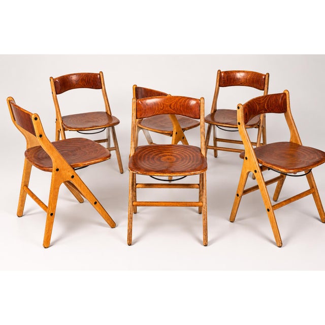 Dining Room Game by Marc Helds for Ibm, Bessière, France, 1983, Set of 7 For Sale - Image 11 of 12