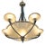 Ceiling Lamp with Bird Motif with Original Chrome Plating, 1930s For Sale - Image 4 of 10
