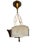 1930s Rare Art Deco Hanging Ceiling Light With Crest Motif For Sale - Image 9 of 9