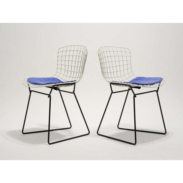 The classic Bertoia wire chair was produced in the standard size for adults, but also in two smaller sizes for children....