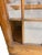 Brown 1920s Oak Art Deco Drop Front Secretary Side by Side With Glass Fronts For Sale - Image 8 of 9