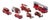 Miniature Fire Trucks, Set of 7 For Sale