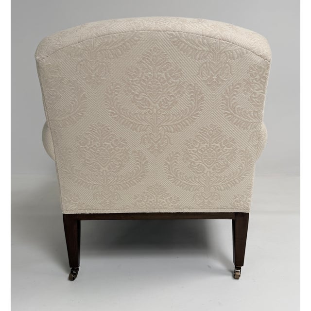 Classic Gentleman's Arm Chair- Rive Gauche Armchair For Sale - Image 10 of 16