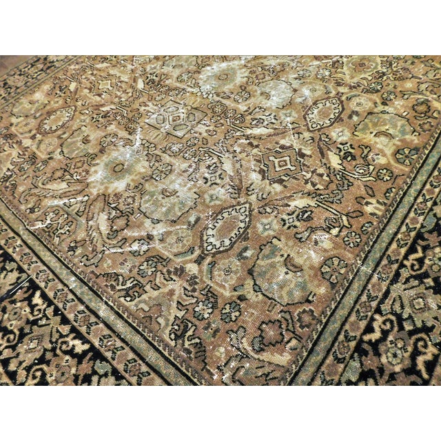 Antique Persian Mahal Rug. 10'2"x 13'10" For Sale - Image 4 of 18