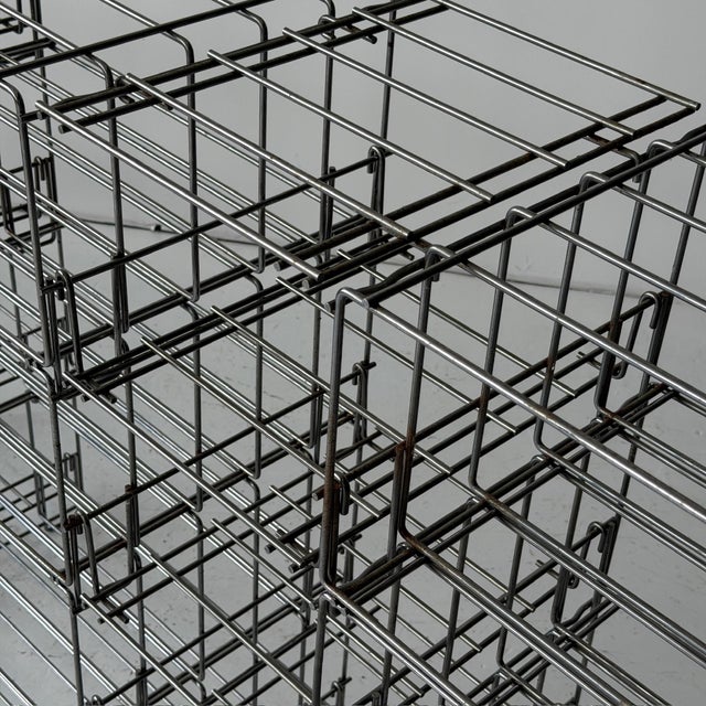 Modern 1990s Chrome Modular Shelving System For Sale - Image 3 of 11