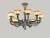 Large Spanish Alabaster Globe Chandelier 10-Light Solid Bronze 40" W For Sale - Image 10 of 10