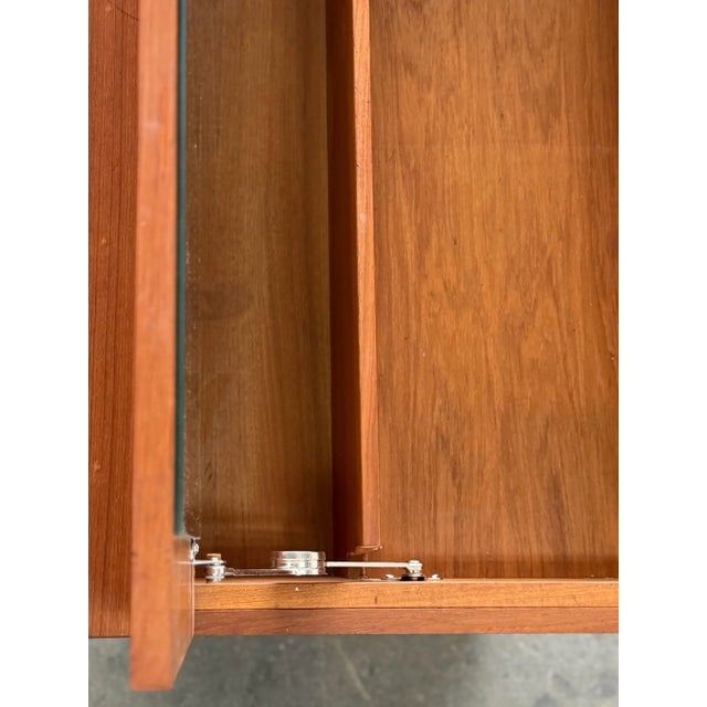 Wood 1970s Teak Vanity by Arne Wahl Iversen For Sale - Image 7 of 16