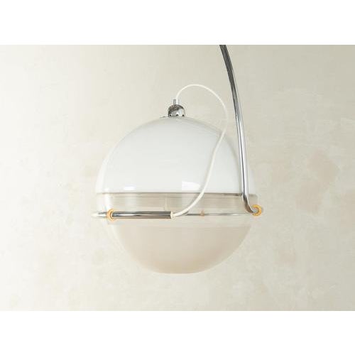 Focus Arc Lamp in Plastic and Acrylic Glass by Fabio Lenci for Guzzini For Sale - Image 5 of 11