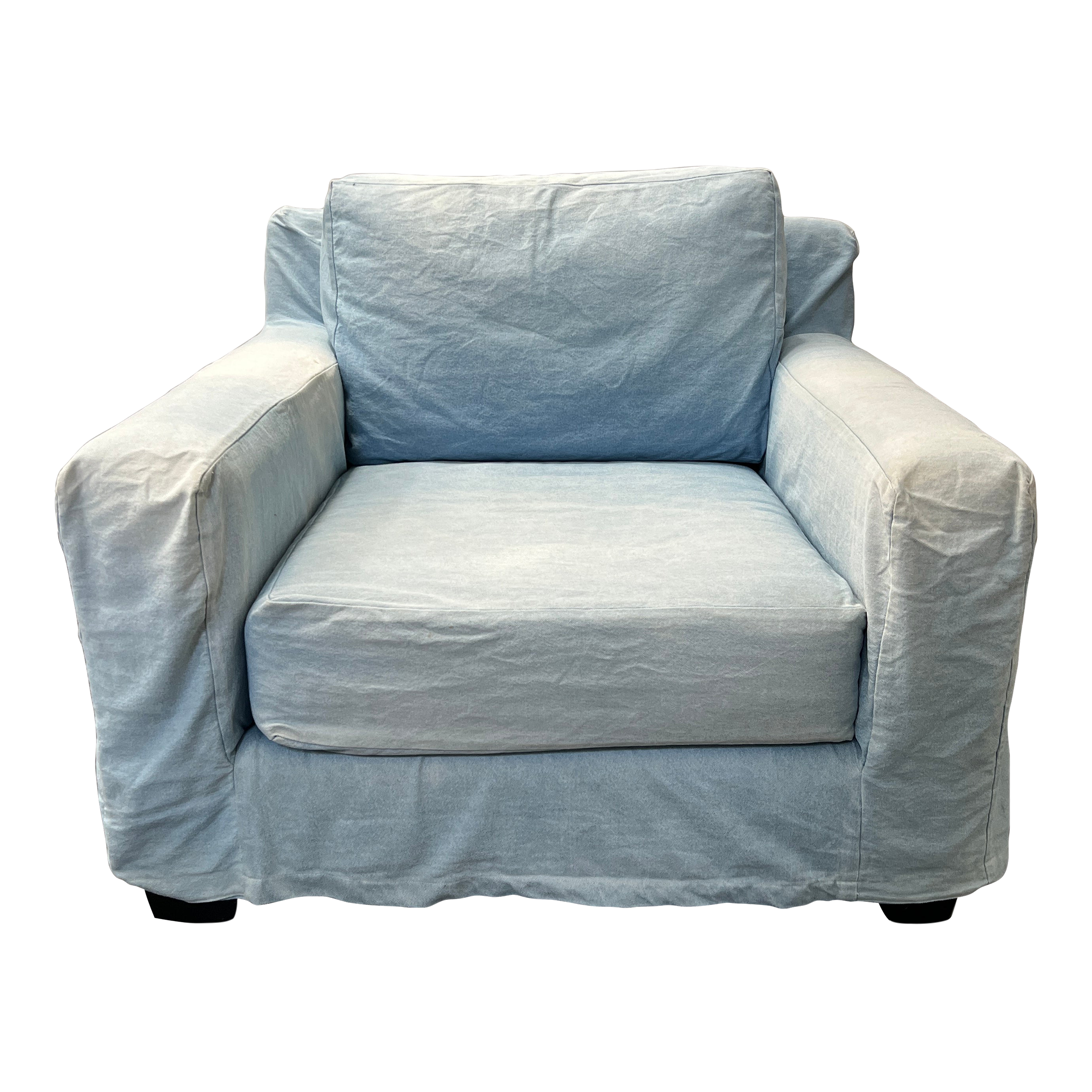 Quatrine New Yorker Chair + Slipcovers - image 0