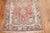 A vintage Turkish Kula carpet from the 2nd quarter of the 20th century in brick red, ivory, brown and gray Measures: 4'3''...