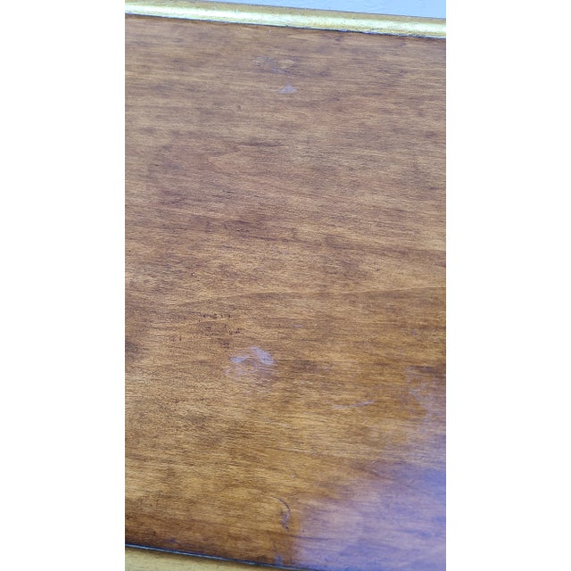 Estate Neoclassical Style Minton-Spidell Accent Table For Sale - Image 10 of 11