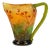 Art Nouveau Rain of Fire Vase with Coralbell Decor from Daum Nancy, France, 1900 For Sale