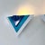 1980s Postmodern Blue Wall Lamps, 1980s, Set of 2 For Sale - Image 5 of 10