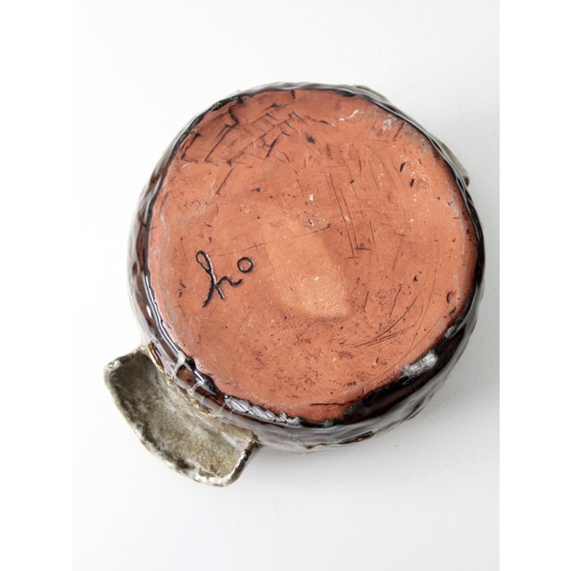 Vintage Studio Pottery Bowl For Sale - Image 11 of 11