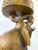 Vintage Thai Hand-Carved Hardwood Elephant Side Table / Sculptural Stool For Sale - Image 9 of 18