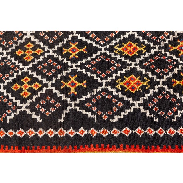 Mid 20th Century Doris Leslie Blau Vintage Moroccan Rug For Sale - Image 5 of 9