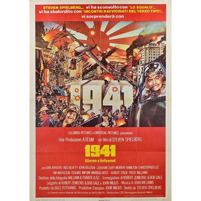 Italian 1941 Movie Poster, 1970s For Sale - Image 4 of 5
