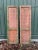 Pair of wooden shutters pretty patina green on one side, white / green on the other. To be used in wall decor to customize...