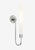 Contemporary Urban Electric Spindle Sconce For Sale - Image 3 of 4