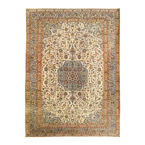 Parsargad DC Fine Hand Knotted Persian Vintage Kashan Rug