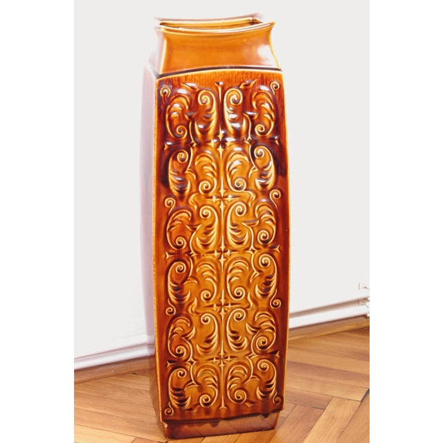 This large floor vase was produced by Ditmar Urbach, whose stamp at the bottom has not been preserved. I have official...