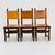 Antique Swedish Folk Art Farm Country Dining Chairs in Pine and Tan Leather, 1890s For Sale - Image 11 of 11