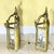 Bring old-world elegance and dramatic illumination into your home with this exceptional matching pair of heavy, solid...