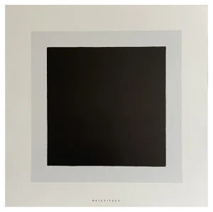 Kazimir Malevich, Black Square, Silk-Screen