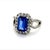 Blue Natural Tanzanite Diamond Ring 14k Gold 5.08 TCW 5.52g Certified For Sale - Image 8 of 11