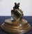 Vintage Bronze & Crystal Desk Paperweight For Sale In New York - Image 6 of 12