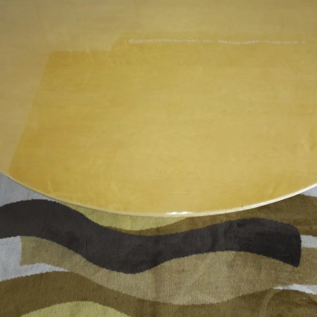 Round Table in Maple by Giovanni Offredi for Saporiti Italia, 1980s For Sale - Image 6 of 9