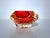 Red Submerged Murano Glass Ashtray from Alessandro Mandruzzato, 1970s For Sale - Image 8 of 8