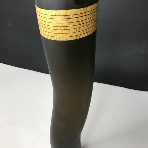 Modern Pizzicati Vase in Murano Glass by N. Moretti for Salviati, Venice, Italy For Sale - Image 12 of 14