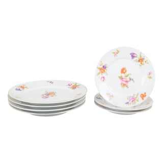 Porcelain Plates in Else Pattern from Rosenthal, 1930s, Set of 7 For Sale
