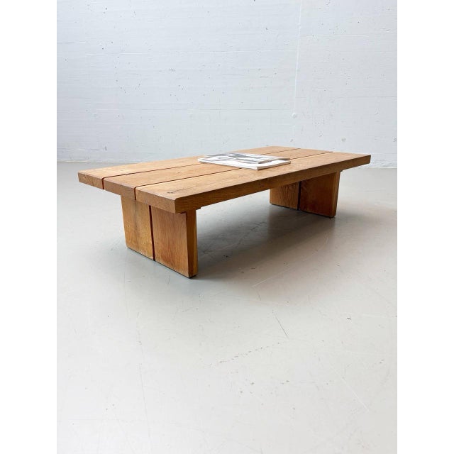 Vintage Coffee Table in Wood, 1970s For Sale - Image 15 of 18