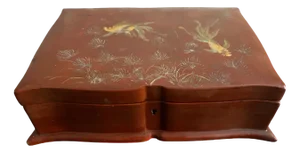 Lacquer Box by Nguyen Thành Lê, 1950s