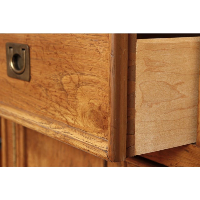 Wood American of Martinsville Campaign Server For Sale - Image 7 of 11