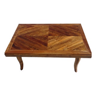 Walnut Extendable Dining Table, 1950s For Sale