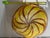 1970s Large Mid-Century Modern Vintage Hand Blown Italian Glass Centerpiece Platter For Sale - Image 5 of 7