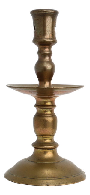 17th Century Renaissance Belgian Bronze Candlestick