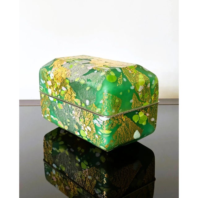 Japanese Kazaribako Glass Box Rare Hagoromo Kyohei Fujita For Sale In Atlanta - Image 6 of 12