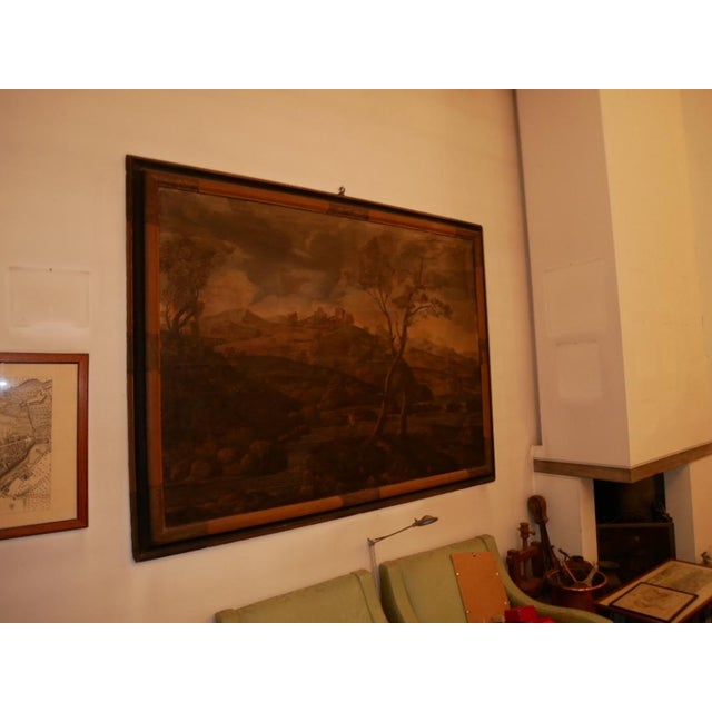 Romantic Landscape, Oil on Canvas, Framed For Sale - Image 16 of 18