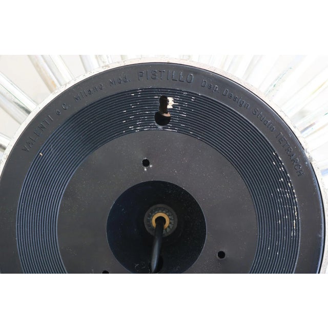 Vintage Space Age Pistillo Lamp by Studio Tetrarch for Valenti Luce, 1970s For Sale - Image 9 of 11