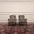 About this Set of Gray pattern Velvet Chesterfield Armchairs Classic and Elegant | Antique armchairs in English, Classic,...