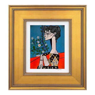 Pablo Picasso Portrait of Jacqueline Limited Edition Framed For Sale