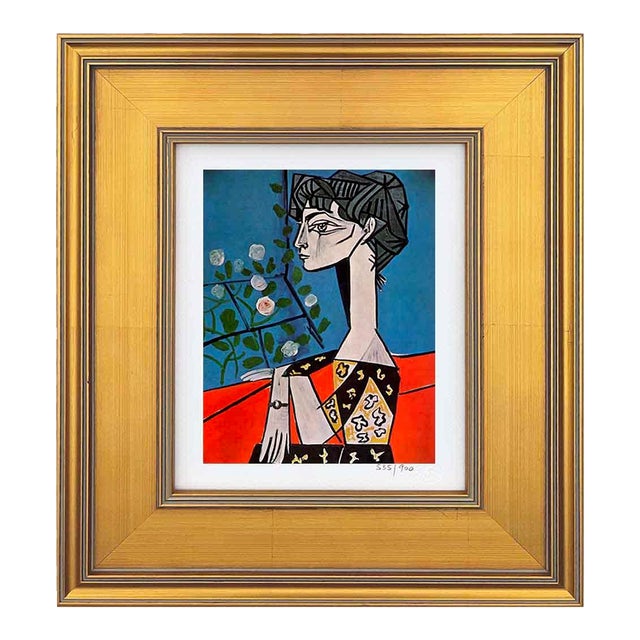 Pablo Picasso Portrait of Jacqueline Limited Edition Framed For Sale