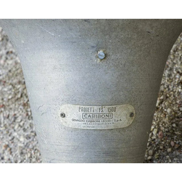 Metal Railway Searchlight 1500 FS from Cariboni, Italy, 1960 For Sale - Image 7 of 9