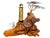 Mid 20th Century Frank Sunseri Burlwood & Metal Coastal Sculpture Lighthouse Nautical Carmel Monterey California Artist For Sale - Image 11 of 11